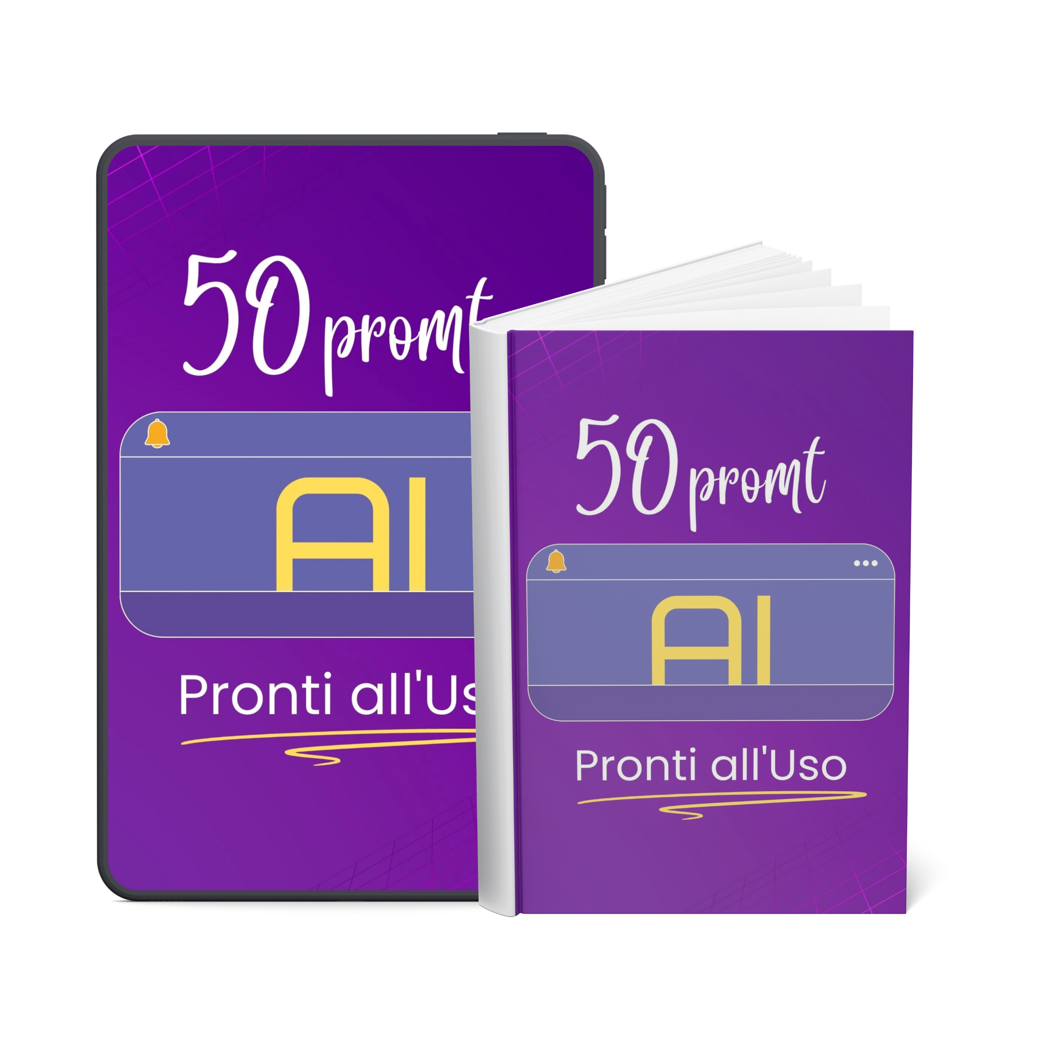 BONUS 1 "50 Prompt pronti all'uso- Bonus Incluso"